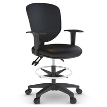 Plover Ergonomic Task Chair Jasonl black height adjustable 