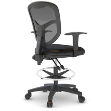 Plover Ergonomic Drafting Chair - Synthetic Leather Seat Jasonl 