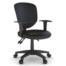 Plover Ergonomic Synthetic Leather Office Chair Jasonl black height adjustable 