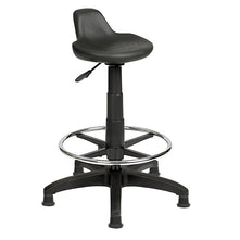 Uplifting Sit Stand Drafting Stool with Lip Uplifting black glides 