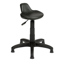 Uplifting Sit Stand Stool with Lip Uplifting black glides 